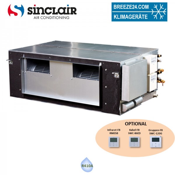 Sinclair SDV5-125DFA Frischluftkanalgerät 12,5 kW VRF
