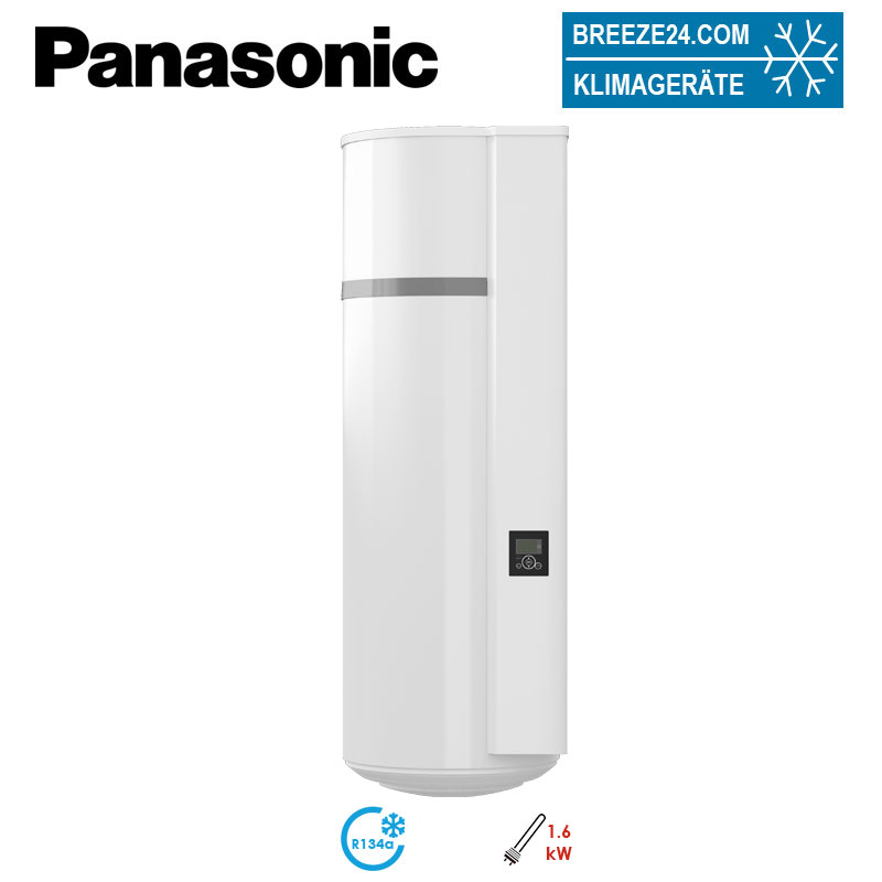 Panasonic PAW-DHW150W-1 Brauchwasser-Wärmepumpe wandhängend 150 Liter Speicher | Heizstab 1.6 kW