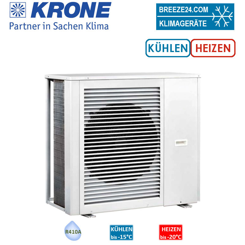 Krone RWL 130 DC Luftgekühlter Kaltwasser-Erzeuger mit WP-Funktion 13,5 kW Kühlen + Heizen