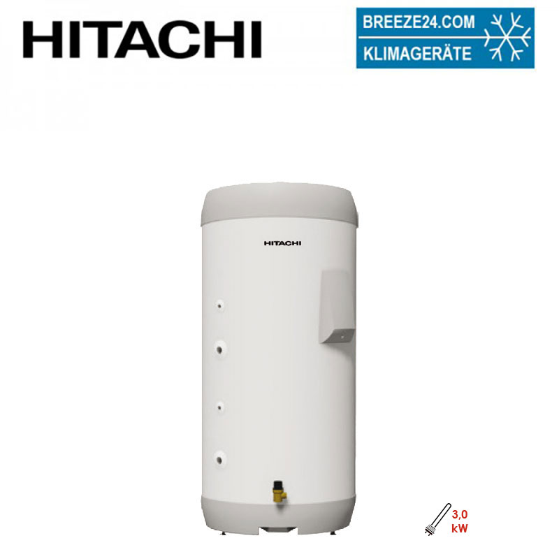 Hitachi DHWT-300S-3.0H2E Brauchwasserspeicher 300 Liter mit Heizstab 3,0 kW