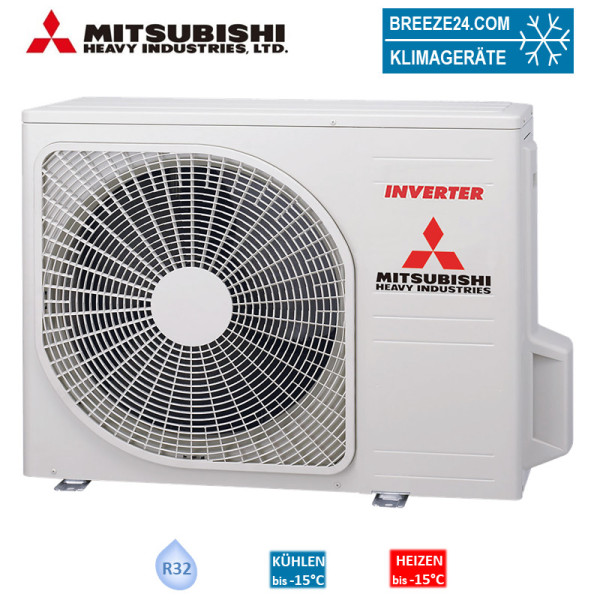 Mitsubishi Heavy SRC20ZTL-W Außengerät 2,0 kW - R32 für 1 Innengerät | 20 - 25 m²