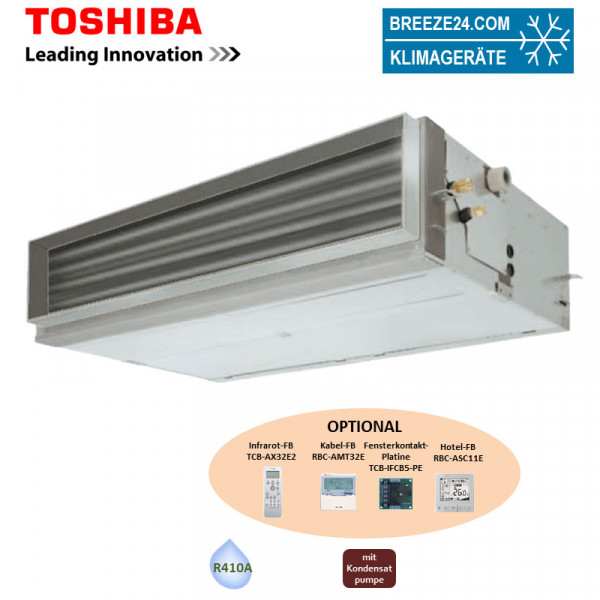 Toshiba VRF Kanalgerät 8,0 kW - MMD-AP0276BHP1-E R410A