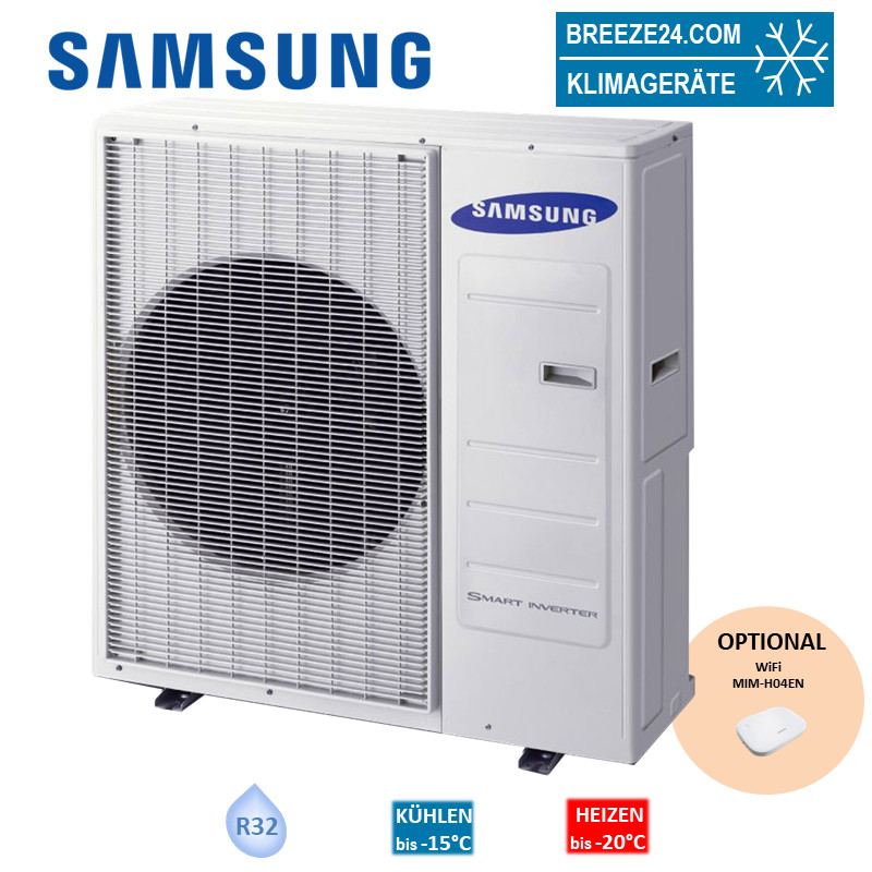 Samsung Außengerät 5,2 kW - AC 052 RXADKG für 1 Innengerät | 50 - 55 m² | NASA | R32