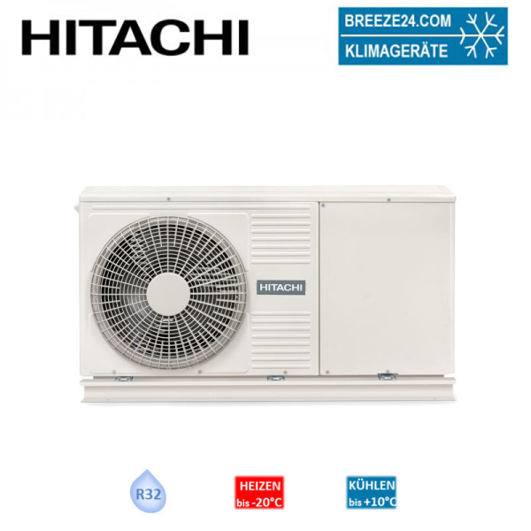 Hitachi Yutaki M RASM-3VRE Monoblock Wärmepumpe zum Heizen / Kühlen / Brauchwasserbereitung 8,0 kW