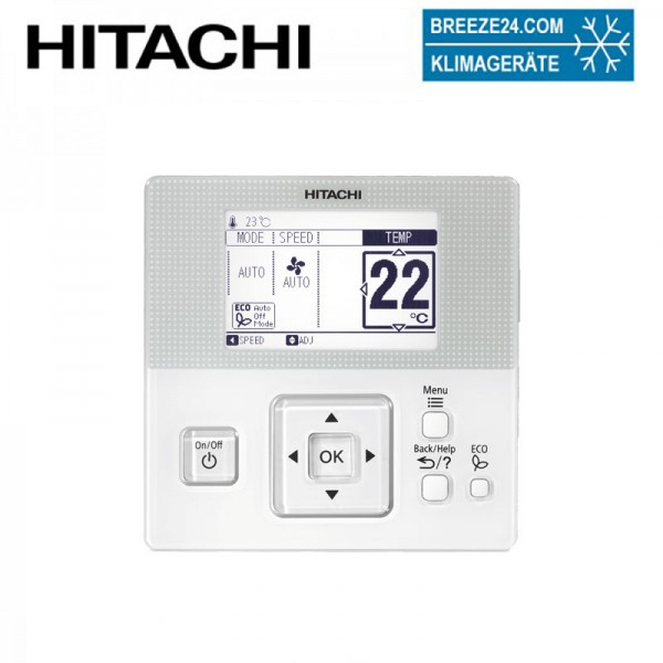 Hitachi PC-ARFH1E Kabelfernbedienung für WärmepumpenYutaki S80 / S80 Combi / M