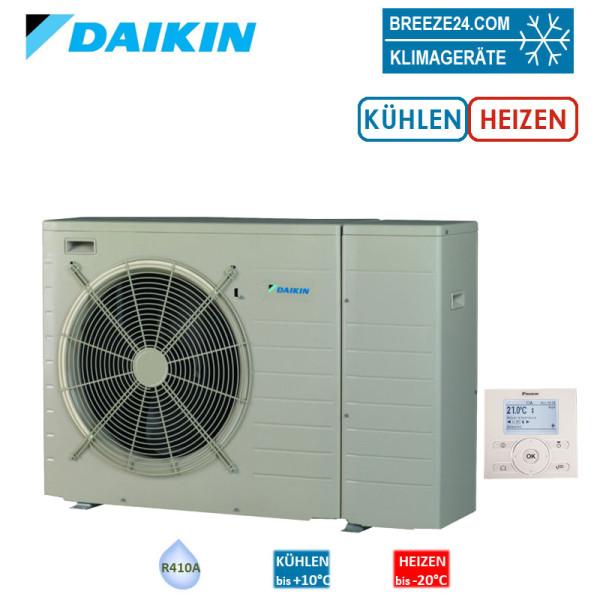 Daikin EWYQ-BVP004 Luftgekühlter Kaltwassersatz Kühlen und Heizen