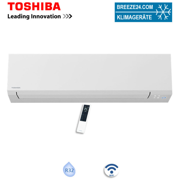 Toshiba RAS-B18G3KVSG-E Wandgerät Shorai Edge White 5,0 kW | Raumgröße 50 - 55 m² | Nur Monosplit