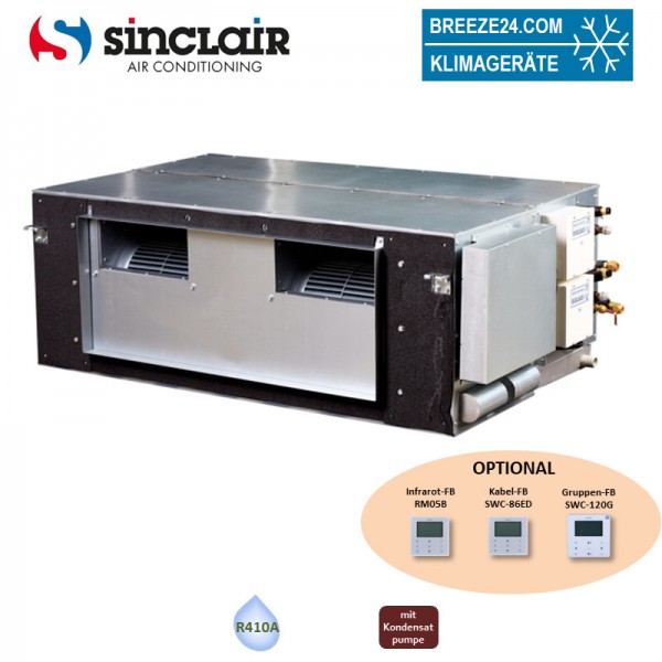 Sinclair SDV5-280DHA Kanalgerät 28,0 kW VRF für Klimaanlagen