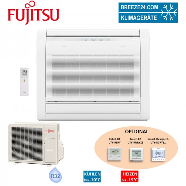 Fujitsu Set Mini-Truhengerät 3,5 kW - AGYG 12KVCA + AOYG 12KVCA R32 Klimaanlage