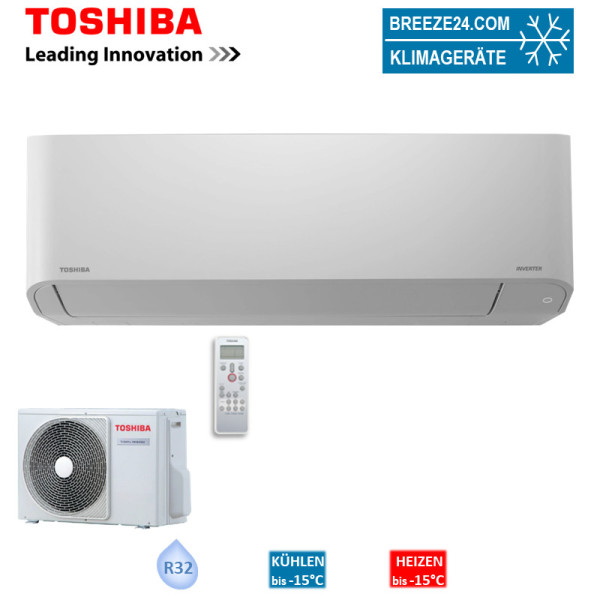 Toshiba Set RAV-HM301KRTP-E + RAV-GM301ATP-E Wandgerät 2,5 kW R32 Klimaanlage
