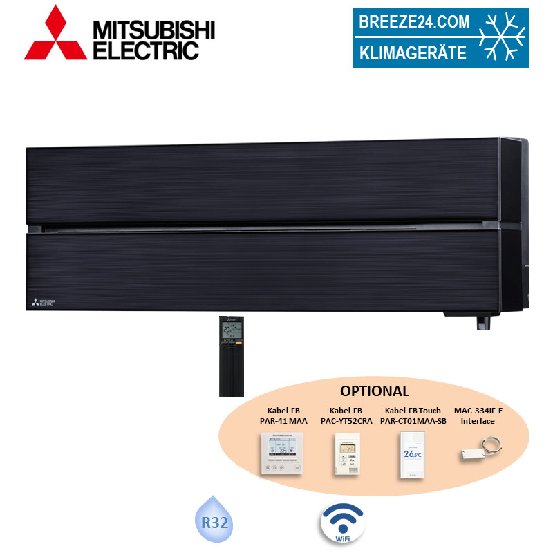 Mitsubishi Electric Wandgerät Diamond WiFi 6,1 kW - MSZ-LN60VG2B | Raumgröße 60 - 65 m² | Monosplit