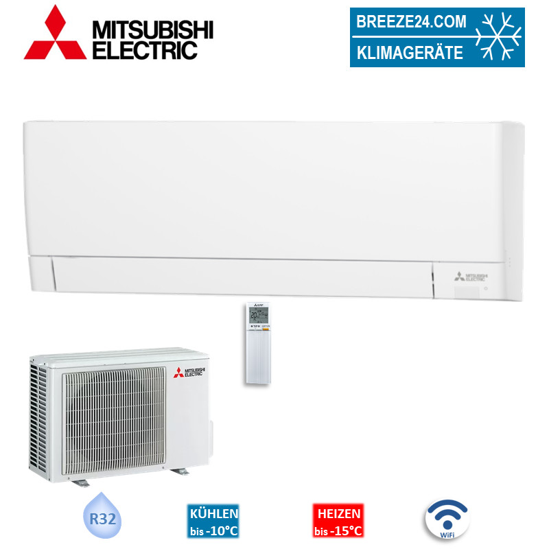 Mitsubishi Electric Set MSZ-AY20VGKP + MUZ-AY20VG Wandgerät Kompakt WiFi 2,0 kW - R32 Klimaanlage