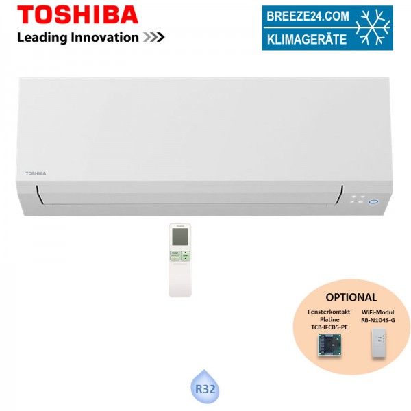 Toshiba Wandgerät Shorai Edge 1,5 kW - RAS-M05J2KVSG-E (Nur Multi Split) R32