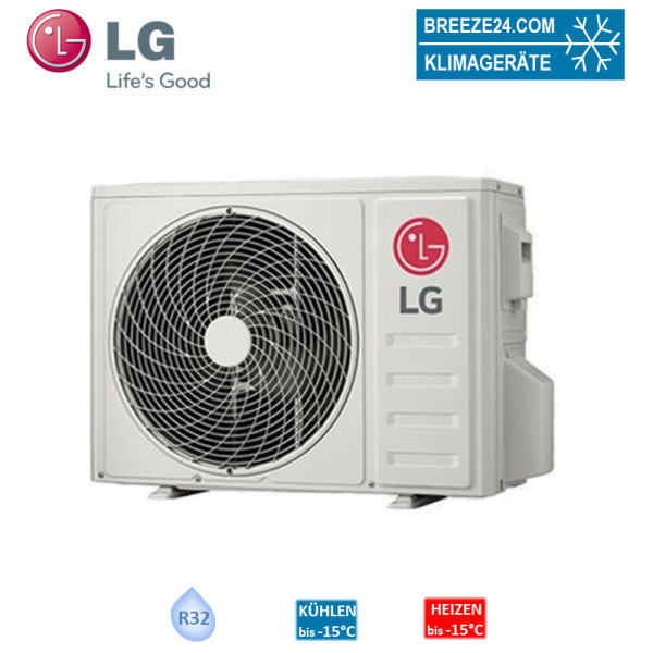 LG H09S1D U12 Außengerät für 1 Innengerät mit 25 - 30 m² | 2.5 kW | 3,2 kW | R32