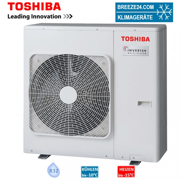 Toshiba Außengerät 8,0 kW - RAS-4M27U2AVG-E Multisplit für bis zu 4 Innengeräte R32 (Auslaufmodell)