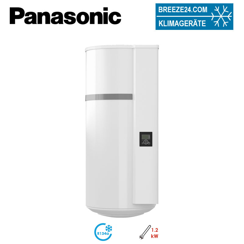 Panasonic PAW-DHW100W-1 Brauchwasser-Wärmepumpe wandhängend 100 Liter Speicher | Heizstab 1.2 kW