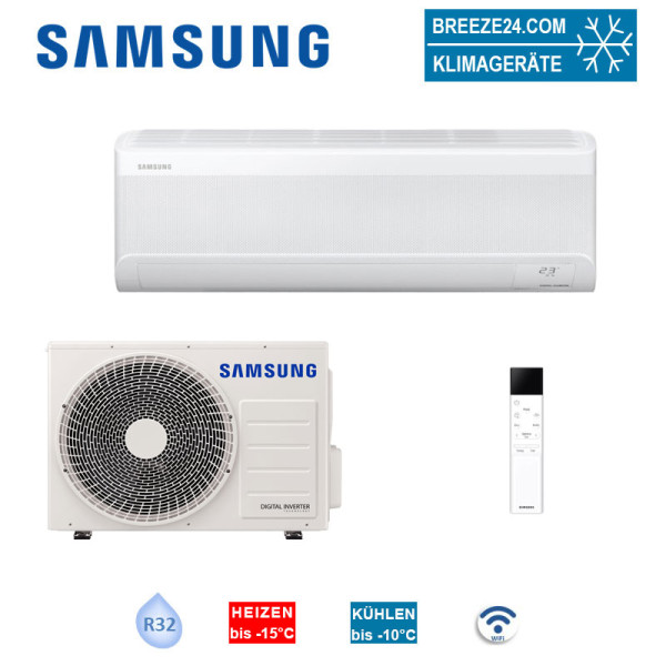 Samsung Set WindFree Avant AR70F24C1AWNEU + AR70F24C1AWXEU | 6.5 kW | WiFi | Raum 70 - 75 m² | R32