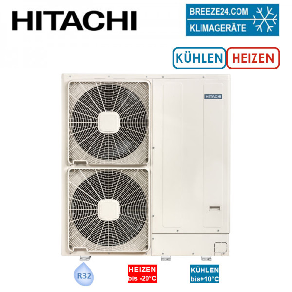 Hitachi Yutaki M RASM-6VR1E Monoblock Wärmepumpe zum Heizen / Kühlen / Brauchwasserbereitung 13,0 kW