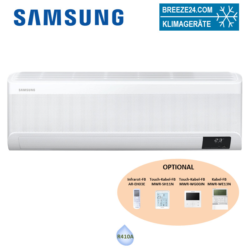 Samsung Wandgerät 2,8 kW - AM 028 TNVDKH Wind-Free E-Ventil eingebaut (nur DVM S) R410A
