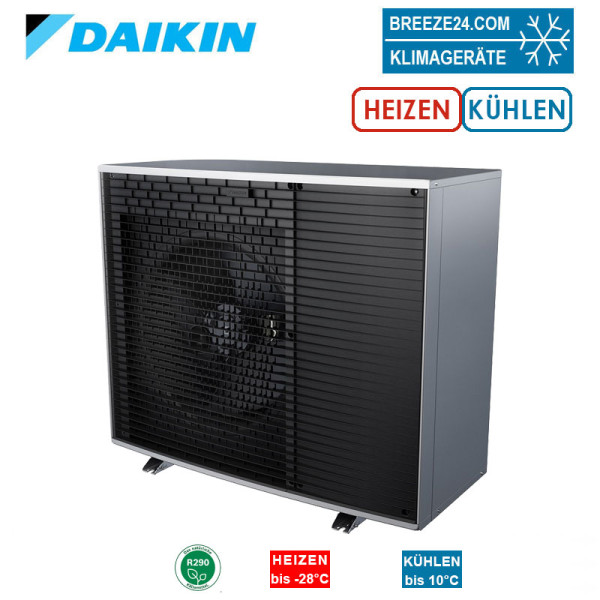 Daikin Altherma 4 HS-S+ EPSK06AV3 Luft/Wasser Wärmepumpe | 6 kW | R290 | Heizen | Kühlen