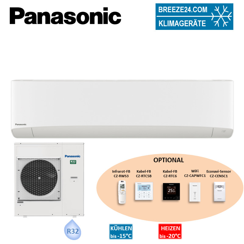 Panasonic Set Wandgerät PACi 9,5 kW - S-6010PK3E + U-100PZH4E5 NX Elite R32 Klimaanlage