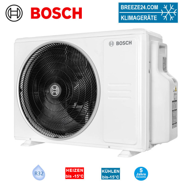 BOSCH CL3000i 26 E Monosplit Außengerät für 1 Innengerät Raumgröße 25 - 30 m² 2.6 kW | 2.9 kW | R32
