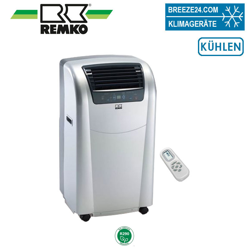 Remko RKL 360 Eco S-Line (Silber) nur Kühlen 3,5 kW für 1 Raum mit 35 - 40 m² | R290