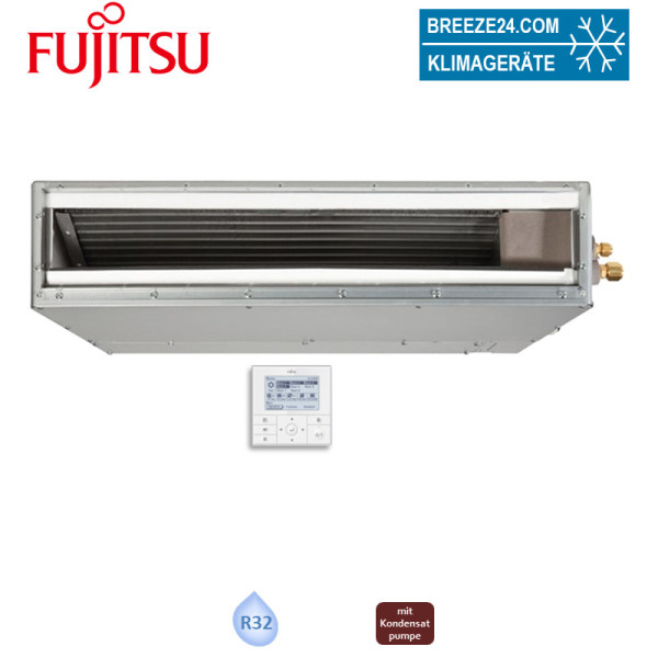 Fujitsu Kanalgerät eco 4,3 kW - ARXG 14KLLAP Slim R32