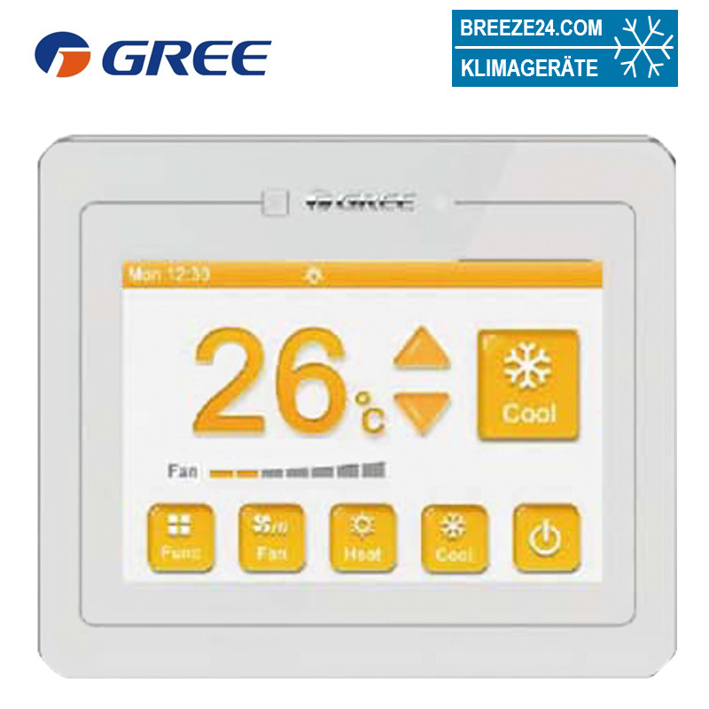Gree GMV-FB-XK55 Design Touchscreen-Fernbedienung für VRF-Innengeräte
