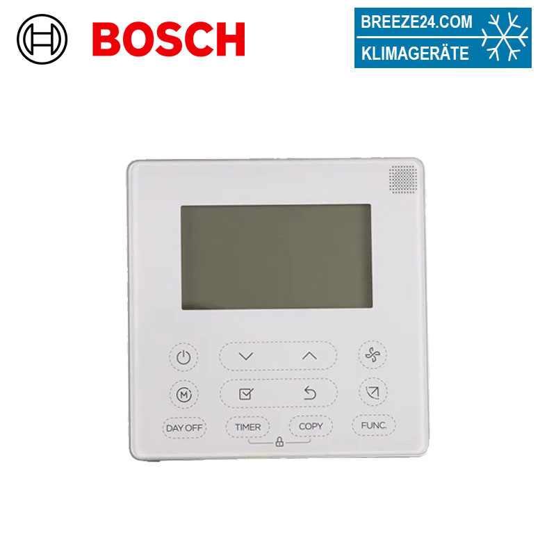 BOSCH Kabelgebundener Raumregler CRC R-1 für Deckenkassetten 4CC | Bodenkonsolen CN | Climate 3000i