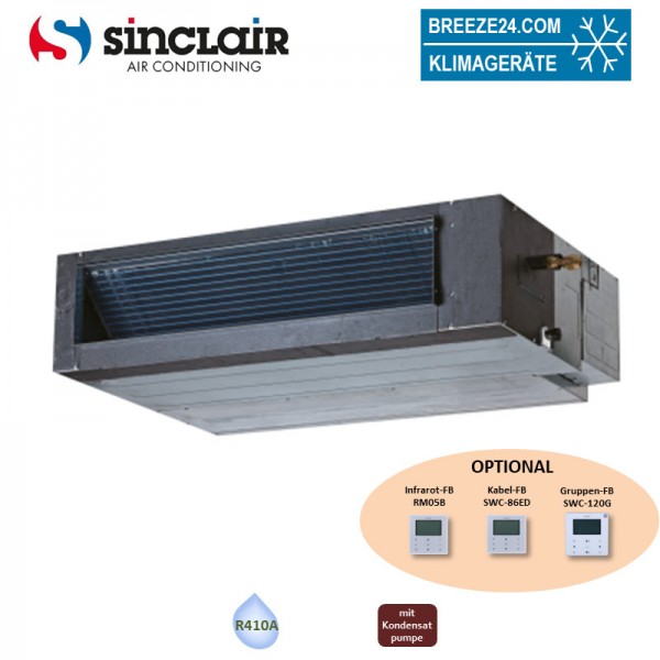 Sinclair SDV5-17DA Kanalgerät 1,7 kW VRF