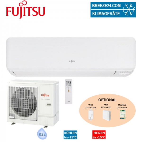 Fujitsu Set Wandgerät Klassic eco 9,4 kW - ASYG36KMTA + AOYG36KMTA R32 Klimaanlage