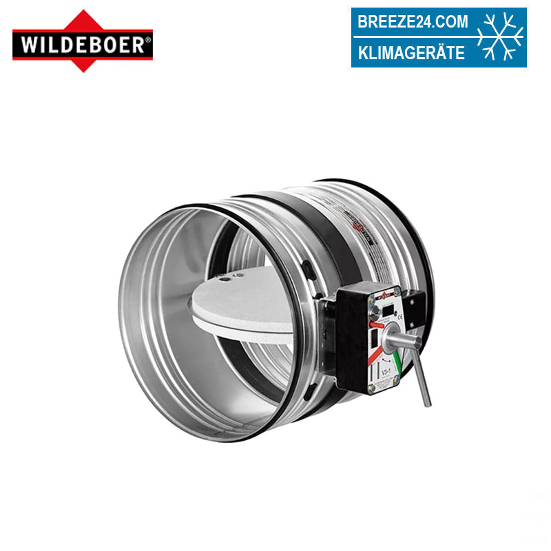 Wildeboer FR 90 DN 250 Brandschutzklappe rund Baureihe FR92 Ø 250 mm