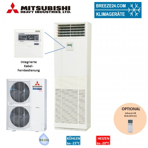 Mitsubishi Heavy Set Tower 12,5 kW - FDF125VD + FDC125VNX R410A Klimaanlage