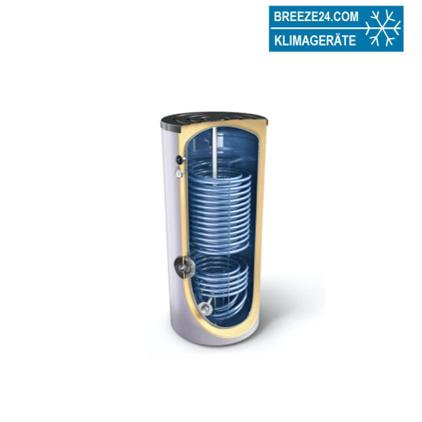 TESY ES/T300-2WT Trinkwasserspeicher 300 Liter mit 2 doppelten Wärmetauscher ideal für Wärmepumpen