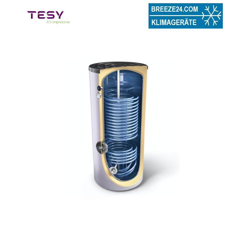 TESY EV 2x9 2x14 S2 800 95 HP DN18 HP Wassertank 500 L 2 doppelten Niedertemperatur-Wärmetauscher
