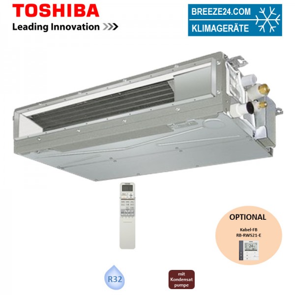 Toshiba Kanalgerät 7,1 kW - RAS-M24U2DVG-E für Raumgröße 70 - 75 m² | nur Multi Split | R32