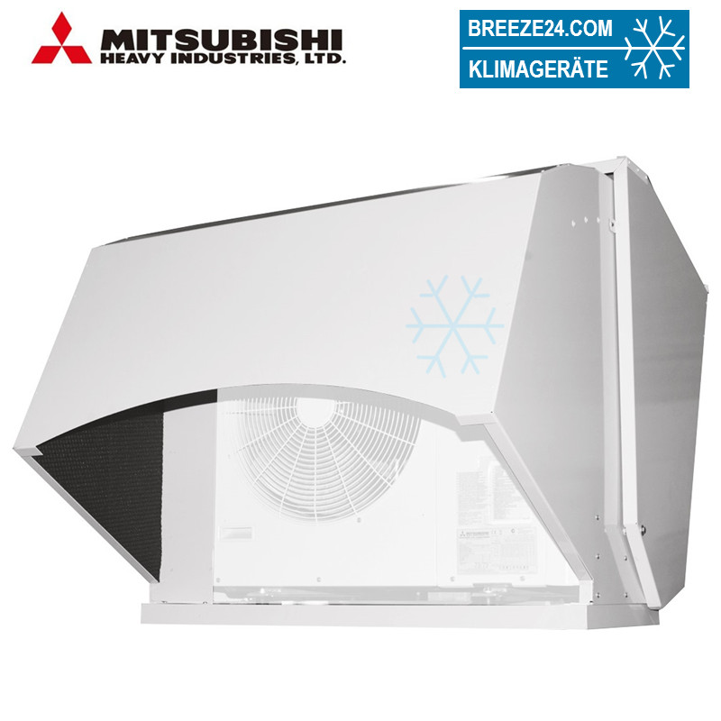 Schnee-/Schall-Schutzhaube für Mitsubishi Heavy Außengeräte