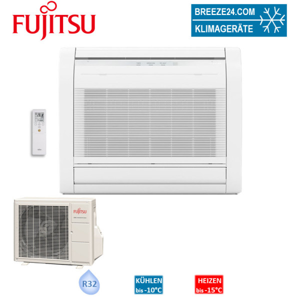 Fujitsu Set Mini-Truhengerät 3,5 kW - AGYG 12KVCA + AOYG 12KVCA R32 Klimaanlage
