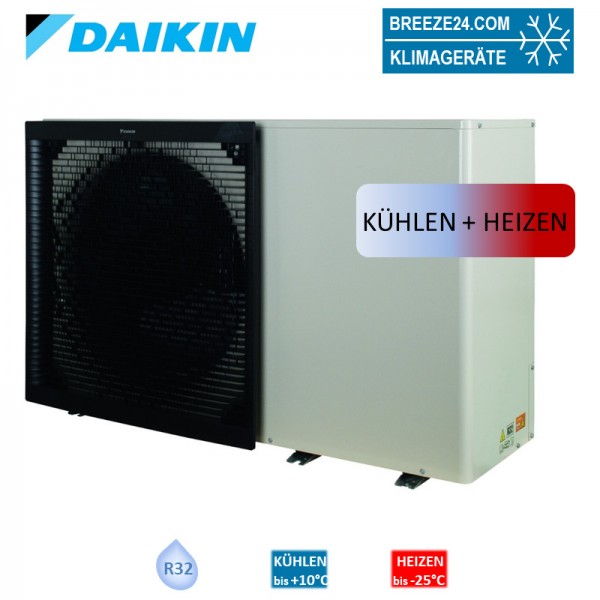 Daikin EWYA008DV3P Luftgekühlter Mini-Kaltwassersatz mit Inverter Heizen/Kühlen 8,0 kW R32 230V