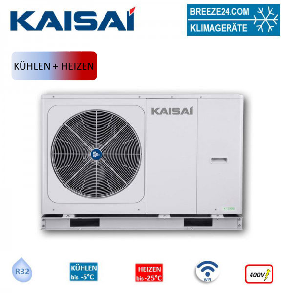 Kaisai Arctic KHC-08RY3 Monoblock Wärmepumpe Außengerät 8,4 KW Zum ...