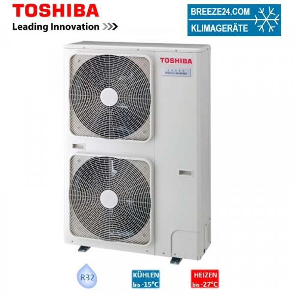 Toshiba Außengerät 10,0 kW - RAV-GP1101AT-E Super-Digital-Inverter R32 Klimaanlage