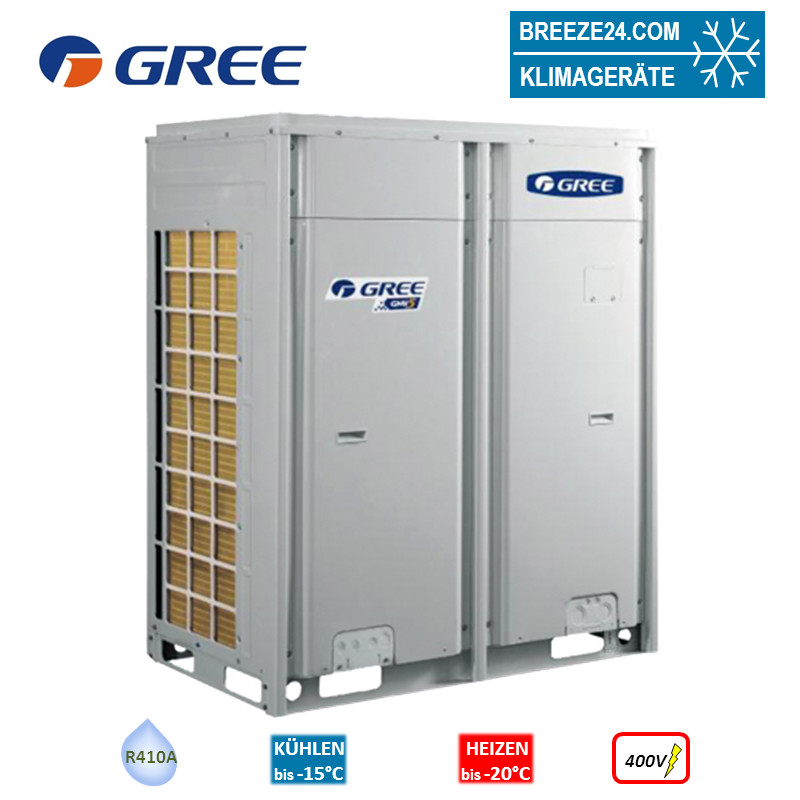 GREE GMV-400WMH-X VRF Außengerät 400V für bis zu 23 Innengeräte 40,0 kW