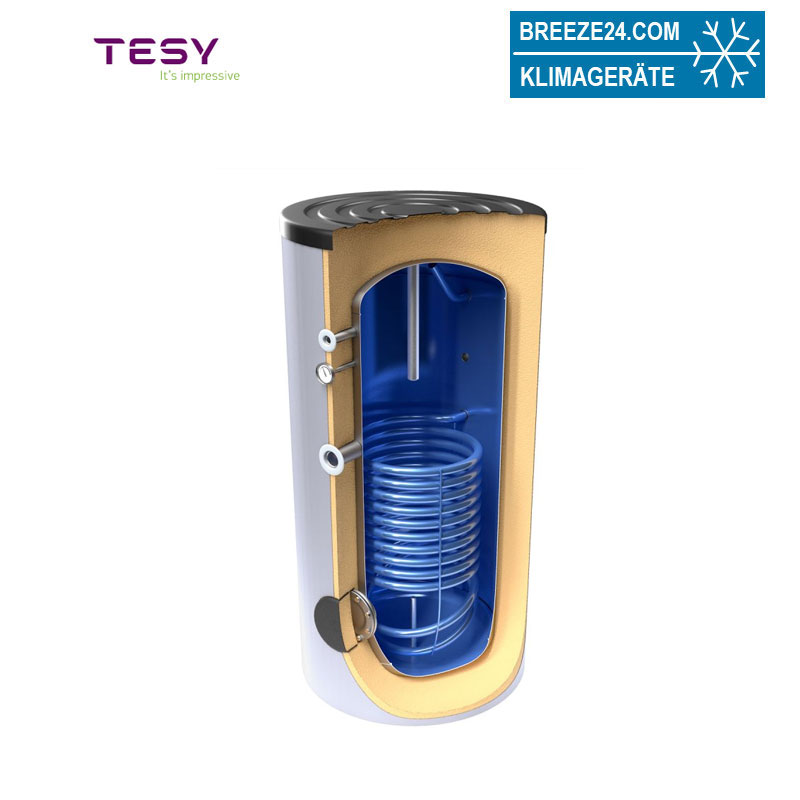 TESY EV12S 300 75 A PS Warmwasserspeicher emailliert 300 L mit 1 Wärmetauscher