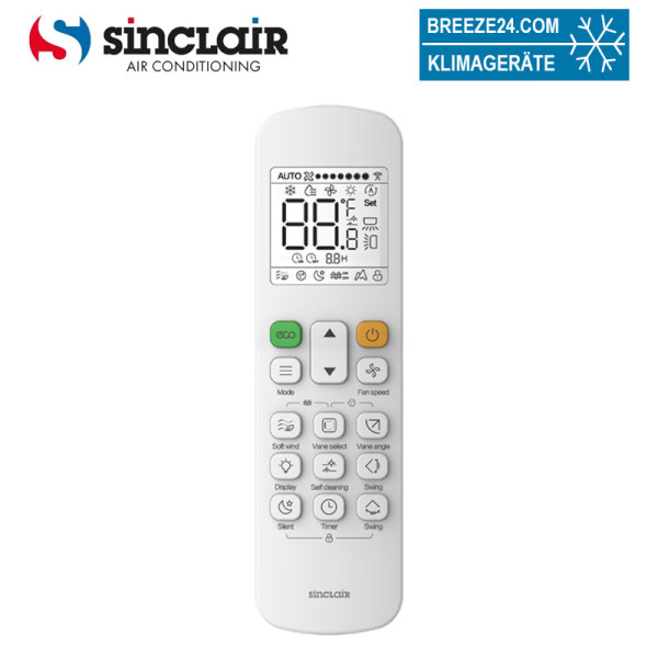 Sinclair SRC-61 Infrarotfernbedienung für SDV6-Innengeräte
