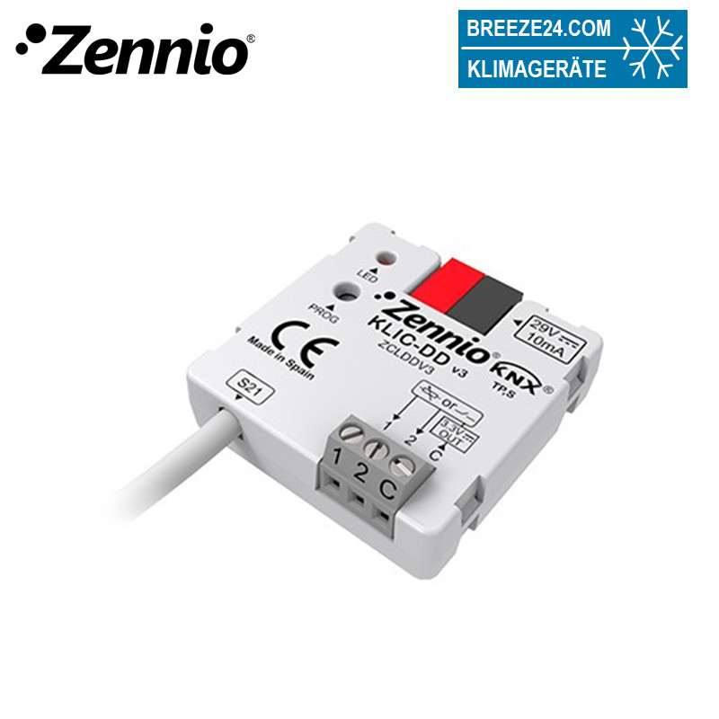 Zennio KLIC-DD V3 KNX-Schnittstelle für Daikin-Geräte der Split-Serie