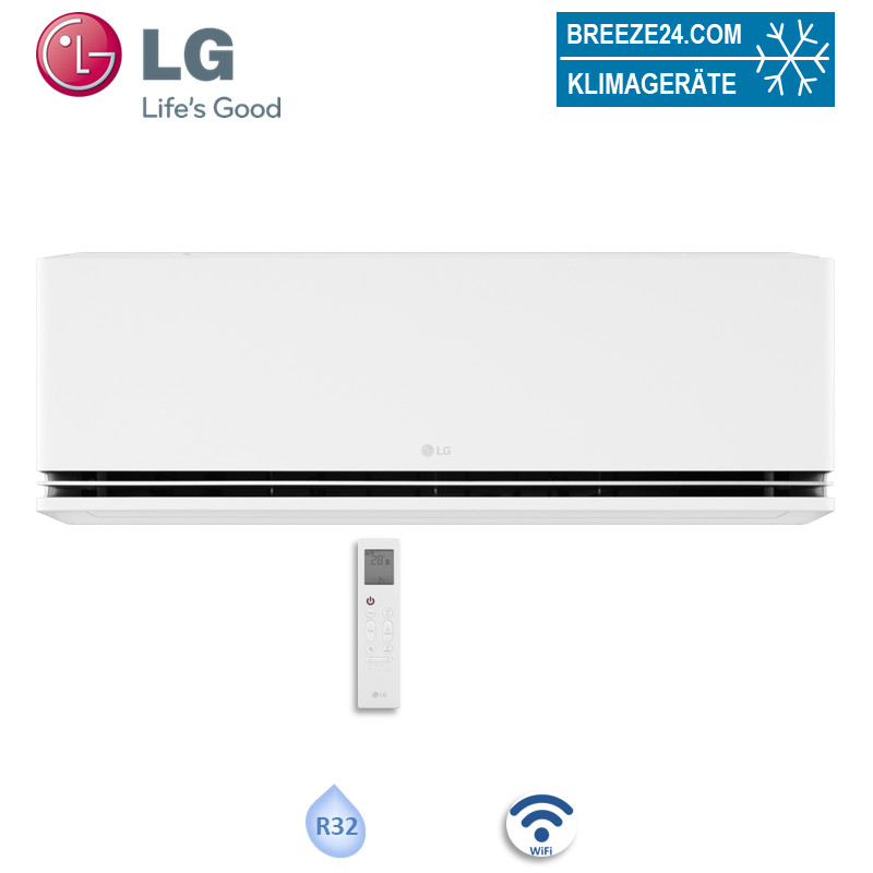 LG H09S1D NS1 Dualcool S1 Deluxe Wandgerät | für 1 Raum mit 25 - 30 m² | WiFi | 2.5 kW | 3.2 kW