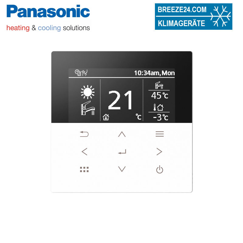 Panasonic Aquarea CZ-CZ-RTW2TAW1C zusätzliche Kabel-Fernbedienung für Geräte der M Generation