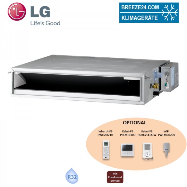 LG Electronics Kanalgerät 2,5 kW - CL09F N50 niedrige Pressung R32