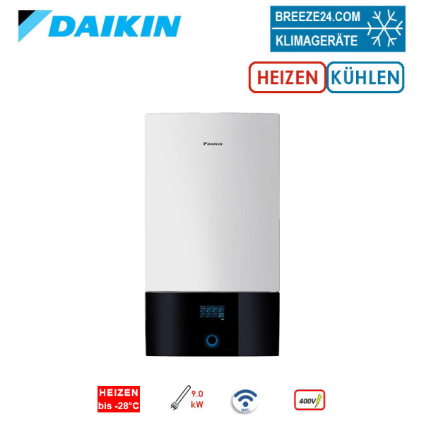 Daikin Altherma 4 EPBX10A9W Hydromodul mit Heizstab 9.0 kW | Heizen | Kühlen | 400 Volt